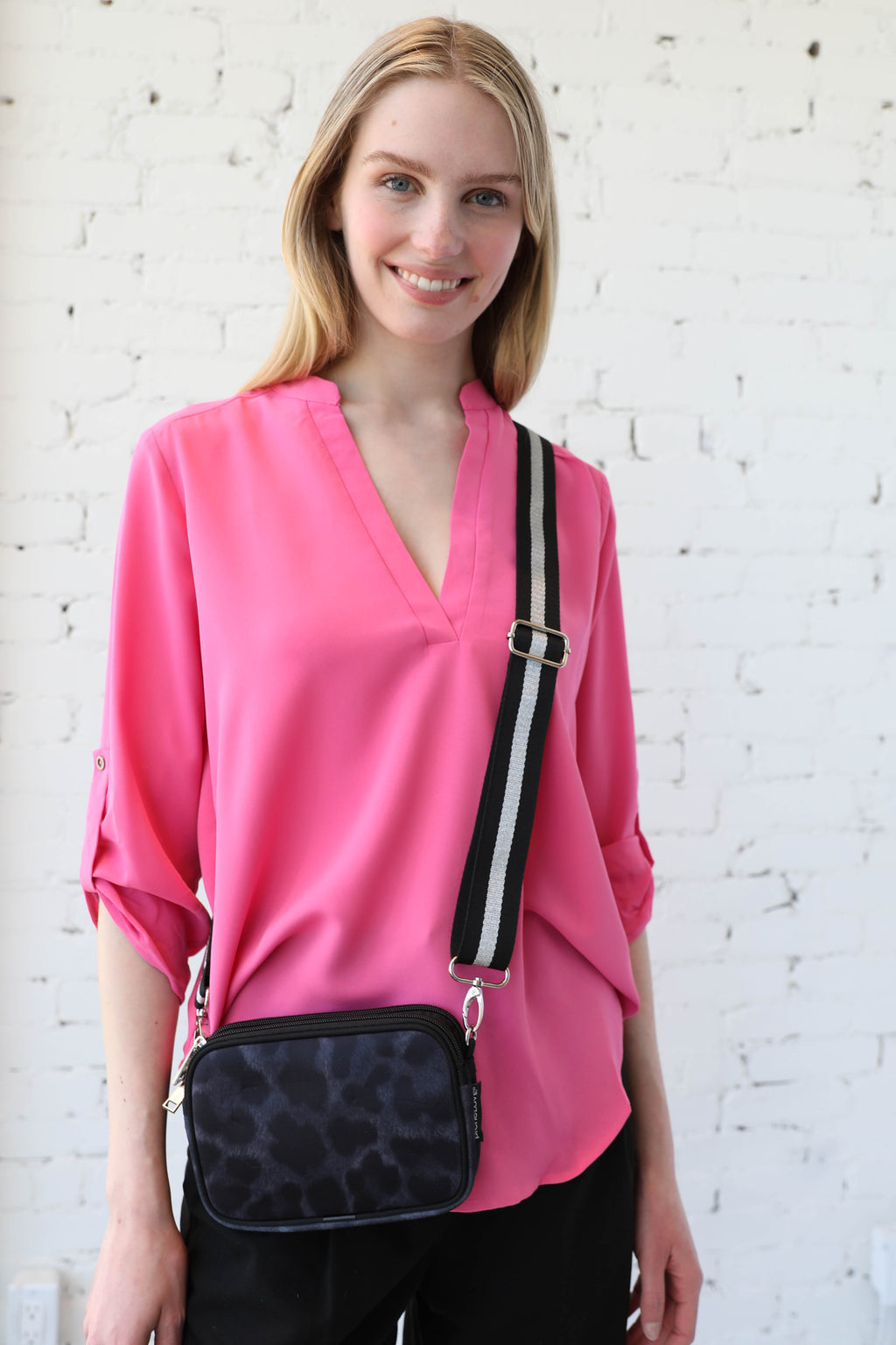 preneLOVE </br>Dual Zip Drake Crossbody