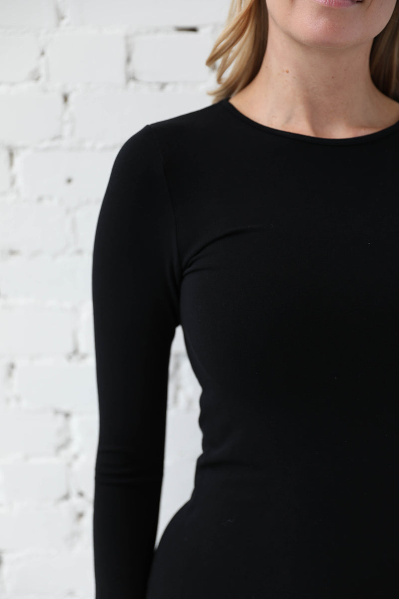 C'EST MOI </br>Bamboo Long Sleeve Crew Neck
